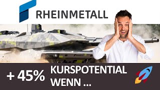 Rheinmetall Aktie Der Nächste Kurssprung 🚀 [upl. by Annai78]