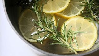 ★Make Your Home Smell Fresh With LemonRosemary Simmer Pot [upl. by Becki]