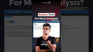 How To Reduce The Time Taken For Mock Analysis [upl. by Aneleairam]