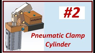 ⚡ Understanding Pneumatic Clamp  A Key Component in Mechanical Engineering [upl. by Nauqat692]