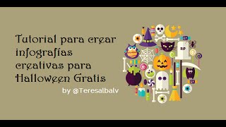 Ideas para Halloween Crear Infografías gratis [upl. by Adam]