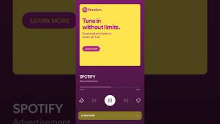 Spotify Premium Ad 1 [upl. by Brig]