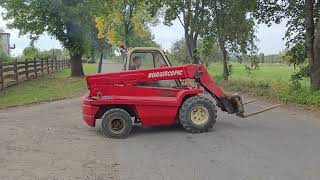 Ładowarka teleskopowa MANITOU BT 425 4x4 25 t  4 m Perkins na licytacji Flotilopl [upl. by Nuahc241]