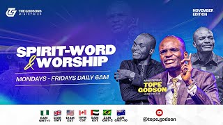 SPIRITWORD amp WORSHIP with Tope Godson [upl. by Aikat]