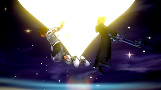 SoraWith Drive Forms VS Data RoxasWith Style amp No Damage KH3 Modded [upl. by Denice242]