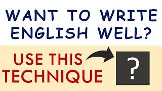 How to Improve English Writing Skills without studying grammar [upl. by Isaacs281]