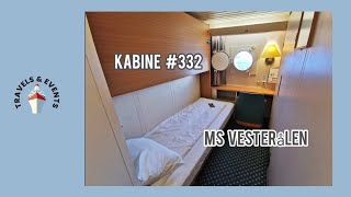 MS Vesteralen Kabine 332 [upl. by Anzovin]