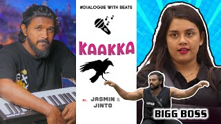 Jinto Kakka 🐦‍⬛ftJasmin Jaffar Jinto  Bigg Boss  Dialogue with beats Malayalam  Aju Jonn bbms6 [upl. by Maighdiln]