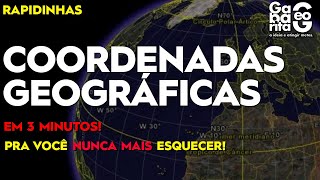 Geografia  O que são Coordenadas Geográficas Paralelos e meridianos  Cartografia  EF06GE09 [upl. by Htesil605]