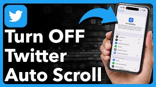 How To Turn Off Auto Scroll On Twitter Or X [upl. by Junius]