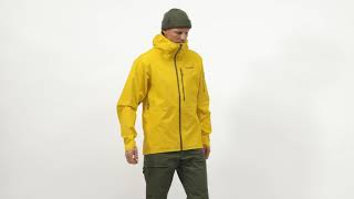 Norröna Lofoten GoreTex Jacket M Lemon Chrome 2021 [upl. by Nymsaj]