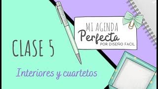 🌿Clase 5️⃣  curso GRATIS quotMi Agenda Perfectaquot ✨ [upl. by Eilrahs]