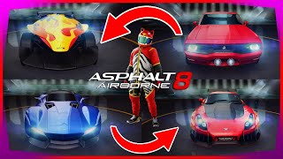 Asphalt 8 BEST CARS FOR THE CHALLENGER LEAGUE  CLASSIC MULTIPLAYER SEASON [upl. by Annahsed751]