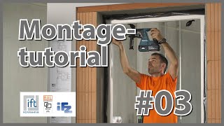 Fenster einbauen  Befestigung  Montagetutorial 03 [upl. by Treblih]