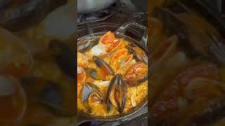 paella recipe  How to make paella  seafood paella delicious food paella cooking [upl. by Clemente156]