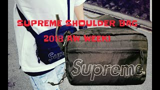 Supreme Shoulder Bag 2018 FW WEEK1 シュプリーム ショルダーバッグ [upl. by Whipple]