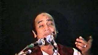 Mehdi Hassan LiveRanjish Hi Sahi Video [upl. by Simetra848]