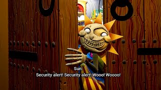 What happens to Sun after banning Gregory from Daycare  FNAF Security Breach [upl. by Ayaros]