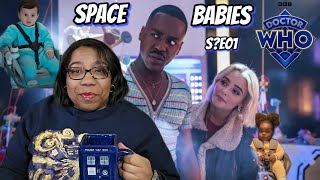 Space Babies  Doctor Who s1e01 or s14e01 First Time Watching and Reaction [upl. by Maressa304]