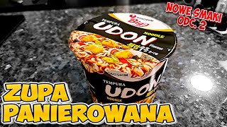 Zupa Panierowana czyli NONGSHIM TEMPURA UDON NOODLE test  Nowe Smaki odc 2 [upl. by Laitselec997]