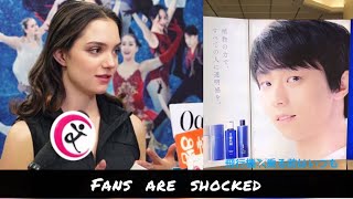 Did Evgenia Medvedeva talk about Yuzuru Hanyu FANS ARE SHOCKED figureskating hanyuyuzuru [upl. by Halueb]