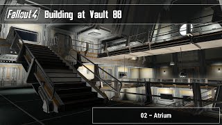 Fallout 4  Building at Vault 88 02  Atrium [upl. by Swartz]