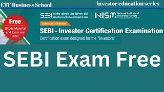 FREE SEBI investor education exam [upl. by Hsiekal]