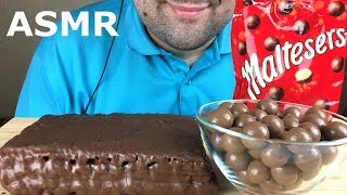 ASMR MALTESERS amp CHOCOLATE CAKE 몰티저스 초콜릿 먹방 Eating Sounds Mukbang NO TALKING [upl. by Riannon260]