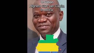 Highest GDP per capita in Africa музыка music shorts edit geography news [upl. by Atniuq]