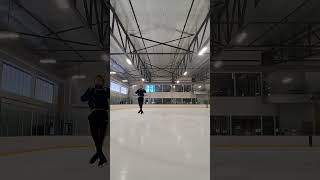 quad salchow progress from a few days ago [upl. by Susejedairam]