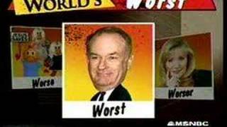 Bill OReilly Worlds Worst Person [upl. by Enaed453]