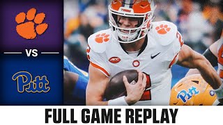 Clemson vs Pitt Full Game Replay  2024 ACC Football [upl. by Ainotahs]