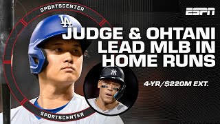 Shohei Ohtani amp Aaron Judge RISE to occasion 🌠 Top plays from BEST hitters in MLB  SportsCenter [upl. by Varin]