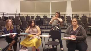 Graduate Vocal Pedagogy Class Video January 30 2017 [upl. by Ruperta468]