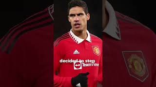 Why Raphaël Varane Retired at 31 – The Shocking Truth [upl. by Essex]