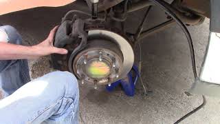 2001 chevy 1500hd front hub removal pt1 [upl. by Torey]