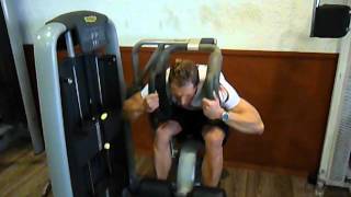 Exercice de musculation abdos haut  machine abdos [upl. by Paddy990]