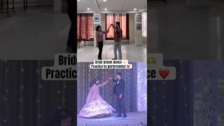 Bride groom dance bridegroomdance coupledance easydance sangeetchoreo weddingdance dancevideo [upl. by Touber]