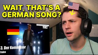 American reacts to Most Popular German Songs from 1980s [upl. by Ojeitak617]