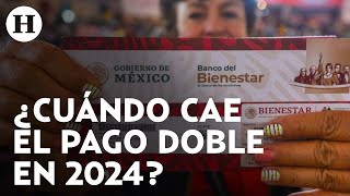 ¡Pago doble de Pensión Bienestar este 2024 Conoce el mes que se dará el recurso este año [upl. by Heilner796]