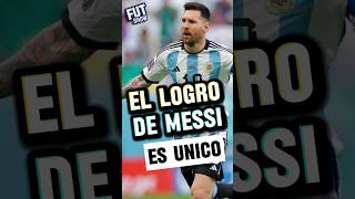 Este LOGRO de MESSI es ÚNICO en las SELECCIONES y MUNDIALES 🏆⚽ messi argentina mundial [upl. by Enitsirhc]