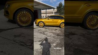 Kodak Black’s Bentley Bentayga on 24’s Painted by thehitfactorycustoms [upl. by Rosamund902]