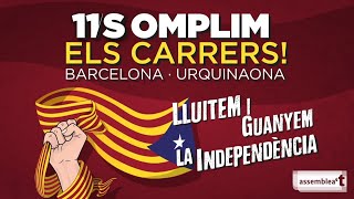 Diada 2021  Lluitem i guanyem la independència [upl. by Noelyn]