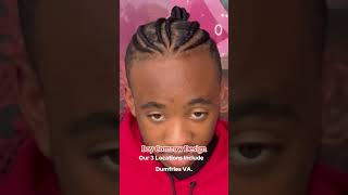 How To Braid Boy Cornrow Design [upl. by Matthieu]