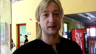 Evgeni Plushenko thanks to his fans [upl. by Oinolopa]