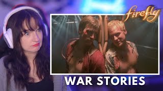 Firefly 1x10 Reaction  War Stories  First Time Watching  Reaction [upl. by Sdlonyer]