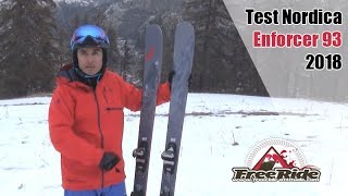 Test Nordica Enforcer 93 2018 [upl. by Dremann]