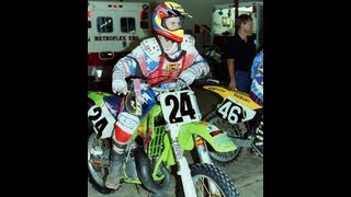 Moto 1 of 3 1993 Loretta Lynns Motocross Pro class125cc A Stock Chris Daubitz 26 [upl. by Trinette]