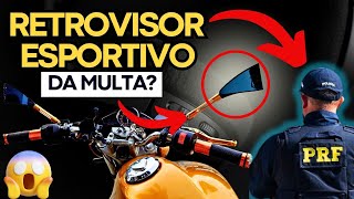 Retrovisor esportivo da multa Oque a Lei diz [upl. by Nnayd]