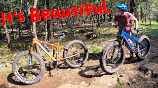 Viribus Fat Bike UPGRADED and Test ride [upl. by Aldus]